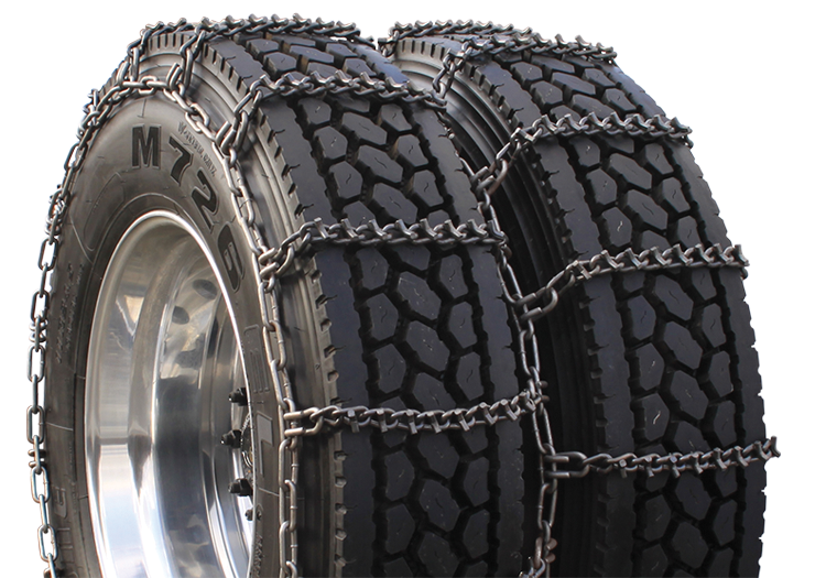255/75-16 Dual Triple V Bar Tire Chain CAM