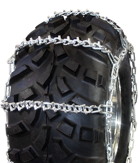 24x8-11 4-Link V-Bar Reinforced ATV Tire Chains