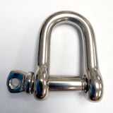 Stainless Steel D Patt Shackle