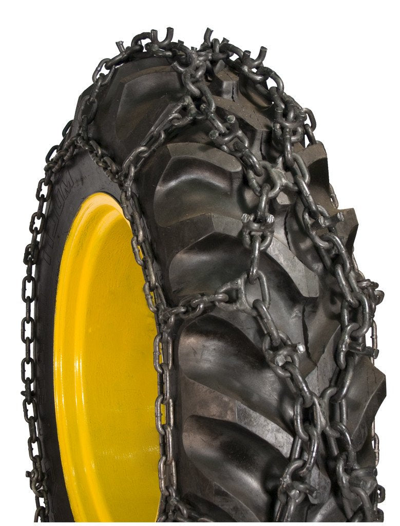 9.5-24 1/2 ForesTrac Tractor Studded Tire Chain